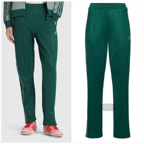 Adidas Women's Beckenbauer Track Pant Size Small - Picture 2 of 2